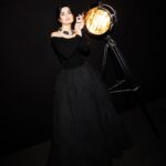 Mila Alzahrani Instagram - From the 2024 Kering Women in Motion Awards Official Dinner wearing the latest creation by @Boucheron- a beautiful Black Torque inspired by Icelandic Waters. Jewelry: @boucheron Dress: @_labeso Stylist: @osamachabbi Makeup: @giuliacohen Hair: @alexis.parente Management: @wearehalocollective