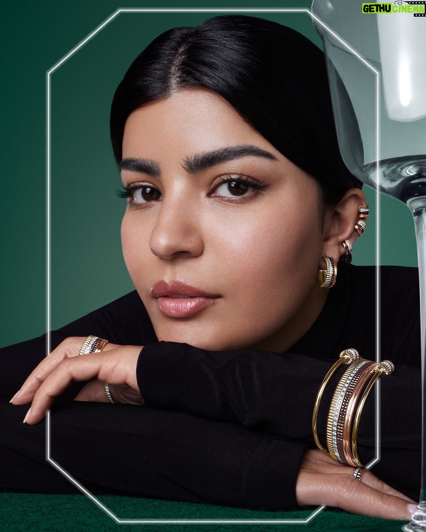 Mila Alzahrani Instagram - The real gift is... the art of seeing the world with fresh eyes, finding beauty in the familiar and magic in the everyday. Keep your eyes wide open! @milaalzahrani #EmeraldEnchantment #BoucheronHoliday #milaalzahrani