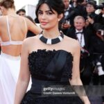 Mila Alzahrani Instagram - The 77th @festivaldecannes for the screening of the incredible “Horizon: An American Saga” by Kevin Costner with my @Boucheron family. ‎‏Had the pleasure of being the first to showcase this beautiful black Torque from the 2024 Carte Blanche collection called ‘Or Bleu.’ ‎‏Jewelry: @boucheron ‎‏Dress: @ramialaliofficial ‎‏Stylist: @osamachabbi ‎‏Makeup: @giuliacohen ‎‏Hair: @alexis.parente ‎‏Management: @wearehalocollective
