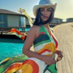 Mila Alzahrani Instagram - It is with big pride that I attend today the first Saudi cruise week in the beautiful @redseaproject at the @thestregisredsea Thank you @fashionmoc for having me @redseafw and showing what Saudi has to offer to the rest of the world.