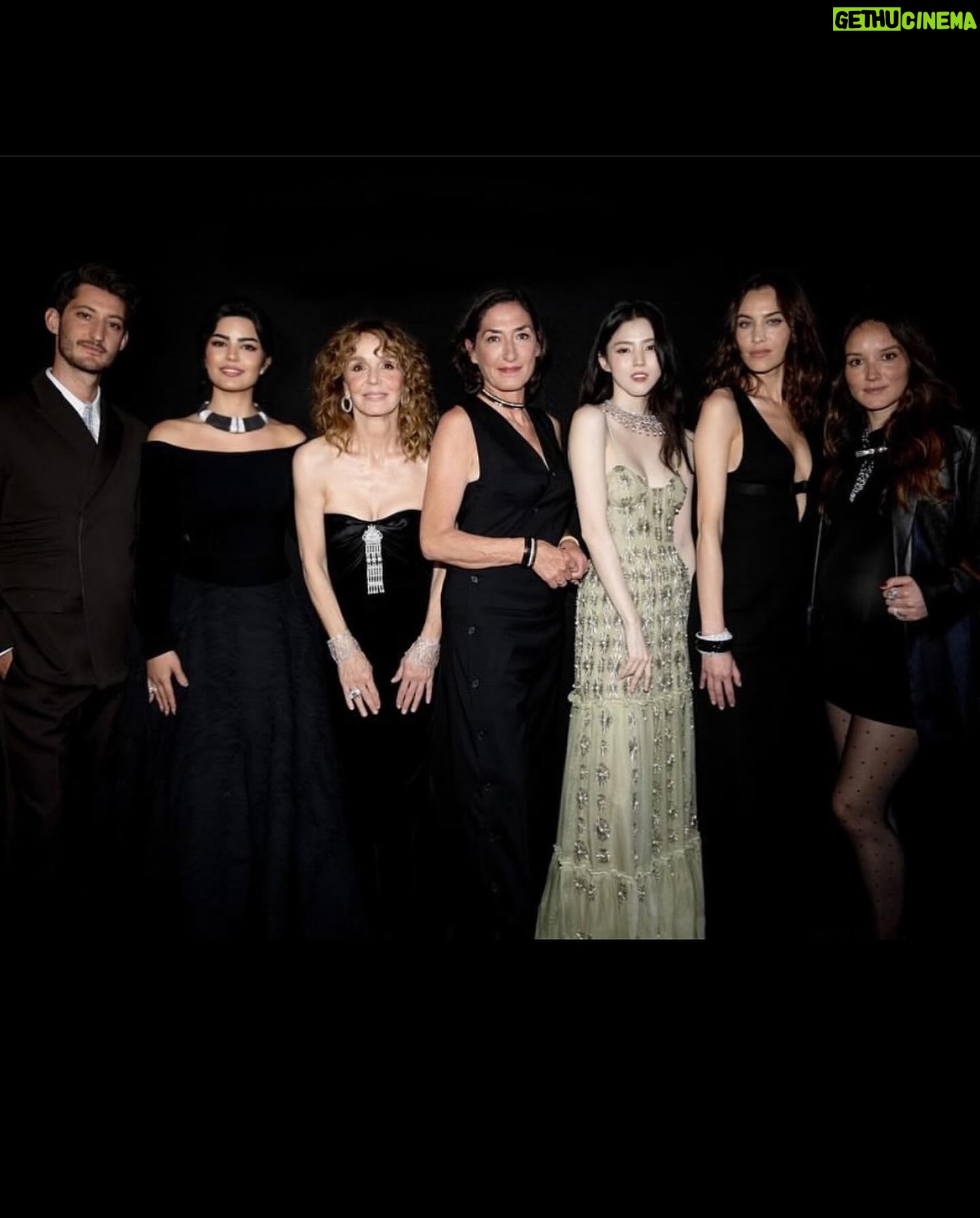 Mila Alzahrani Instagram - From the 2024 Kering Women in Motion Awards Official Dinner wearing the latest creation by @Boucheron- a beautiful Black Torque inspired by Icelandic Waters. Jewelry: @boucheron Dress: @_labeso Stylist: @osamachabbi Makeup: @giuliacohen Hair: @alexis.parente Management: @wearehalocollective