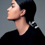 Mila Alzahrani Instagram - Quatre Double White Edition head jewel, ear cuff @boucheron @voguearabia Photo: Michel Takla Style: Polina Shabelnikova Hair: Ivan Kuz Makeup: Michel Kiwarkis Production: Dinika Govender