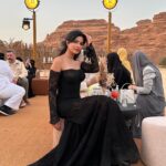 Mila Alzahrani Instagram – An enchanting evening under the mesmerizing skies of AlUla✨at @ramikadi spectacular fashion show.
‎‏It was an honor to wear one of his exquisite designs, making me feel unique and beautiful.✨♥️
 
‎‏The lights, the music, and the creativity I witnessed tonight were unforgettable. 
Thank you, @alulamoments and @ramikadi , for this extraordinary experience!