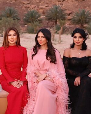 Mila Alzahrani Instagram - An enchanting evening under the mesmerizing skies of AlUla✨at @ramikadi spectacular fashion show.
‎‏It was an honor to wear one of his exquisite designs, making me feel unique and beautiful.✨♥️
 
‎‏The lights, the music, and the creativity I witnessed tonight were unforgettable. 
Thank you, @alulamoments and @ramikadi , for this extraordinary experience!
