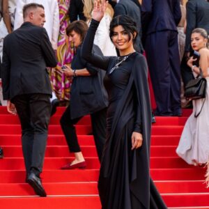 Mila Alzahrani Instagram - No caption needed ♥️😍
.
.
@boucheron 
@kering_official 
@festivaldecannes
.

.
Thank my lovely glam team ♥️
Stylist @rawankattoa 
Make up @giuliacohen @yslbeauty 
Hair @alexis.parente 
Management @wearehalocollective