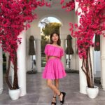 Milana Khametova Instagram – Красивые локации @rixosparkbelek ✨

Как вам образ? 💞

#rixosparkbelek #миланахаметова 
#отпуск