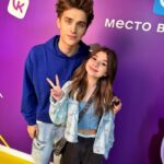 Milana Khametova Instagram - @a4omg 🤝 @vk_fest объединяет💙 #вкфест