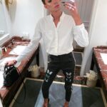 Milana Petrova Instagram - Просто я в мужском туалете.