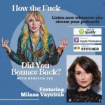 Milana Vayntrub Instagram – Loved talking to my brillaint friend and Out of Office costar on her podcast. Find it everywhere and relish in her beautiful brain.