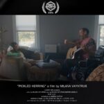 Milana Vayntrub Instagram – Well I’m just delighted to announced our short film, Pickled Herring, will make its world premiere at  #IndyShorts2023 @heartlandfilm. 

After an embarrassing accident knocks a woman on her ass, her absentee father decides this is a good time to visit, committed to fixing everything possible, except their relationship.

@marinavshifrin and I connected over our love for our hilarious, brilliant and non-stop-button-pushing fathers almost immediately after we met at @midnight. Then the lunatics at @hungrymaninc trusted me enough to help me make this and I’ll forever be grateful to them. Then @lisazambri, Ben Ellington, and Sherra Farmino put together the most loving crew of weirdos and the legendary @fleafasano gave us the gift of finding Papachka @dimiter_d_marinov. Then my temporary work/life partner @jhnelson edited this thing into something I’m so proud to show you. 
And @mattfriedman_ gave another level of soul with his incredible music. 

More info in my bio!
