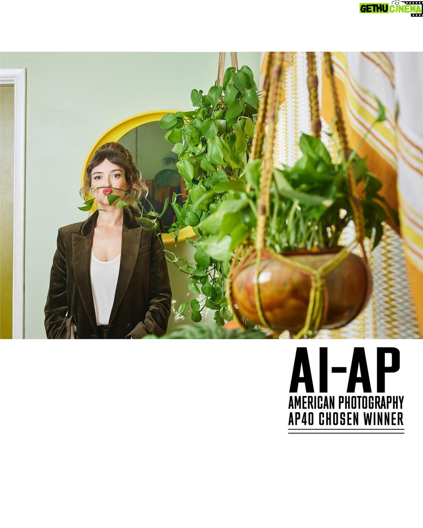 Milana Vayntrub Instagram - Very excited to share these portraits of @mintmilana that were chosen for the American Photography 40 annual! It was a great day with the best team, and a wonderful reminder that sometimes you don’t need to overthink it, and you can make pictures just for the sake of making pictures. Thank you as always to Milana, our fearless leader on so many projects, thank you to the whole crew for their artistry, and thank you to @american_photography_winners for the recognition. . Producer: @imannalangston Stylist: @carlee_wallace Hair: @bryangaw Makeup: @karinamoore Digi: @louieheredia Photo Asst: @elliotsmithhastie Retouching: @g_tou @artdeptagencyLA