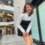 Milana Vayntrub Instagram – My favorite pastime is watching Marina talk. Particularly fun when it’s about our film “Pickled Herring”. 

Top & corset by @honaydaofficial
Flower clip by @maguireshoes
Ring & earrings by @sterlingforever
Shoes by @ysl
Styling by @fashiontulle