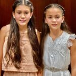 Milena Torres Instagram - Mis niñas @gymnast_sisters_anac 💕Están creciendo muy rápido 🥹 #mamaenamorada #anaclaudia #anacristina