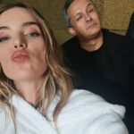 Millaray Viera Instagram - Seguimos en Barcelona❤️ Gracias vida por los amigos y por este trabajo soñado, que me permite volver a España una y otra vez, hasta que me quede aquí para siempre❤️