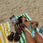 Millie Court Instagram - Wishing I was back laying on the beach 🏖️