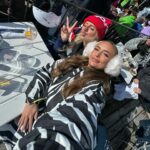 Millie Court Instagram - I can’t ski but at least my outfit looks cute whilst I do it 🤣🎿 P.s It only felt right to post the last slide to stay on the feed forever xo