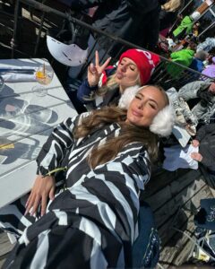 Millie Court Instagram - I can’t ski but at least my outfit looks cute whilst I do it 🤣🎿 P.s It only felt right to post the last slide to stay on the feed forever xo