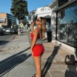 Millie Court Instagram - LA slivinggg ✌🏼🍑 Fit is @whitefoxboutique use code MILLIEGRACE for discount, ur welcome 😉ad