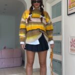 Millie Court Instagram – autumn outfit ideas 🍂🤎

Outfit 1
Jumper @cosstores 
Shirt @allsaints 
Skirt @zara 
Bag @jacquemus 
Boots @newbottega 
Sunnies @prada 

Outfit 2
Co-ord @topshop 
Heels @prada 
Bag @fendi 

Outfit 3
Dress @egoofficial 
Boots @asos 
Bag @stradivarius 
Necklace @prettylittlething 

Outfit 4
Top @asos 
Skirt @stradivarius 
Coat @boohoo 
Bag @stradivarius 
Choker @prettylittlething 
Boots (I can’t remember a couple years old soz 😩)
