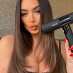 Millie Court Instagram - Get New Year’s Eve Party ready with me using the @revamphairofficial Enigma REVELATION Hair Dryer✨ Don’t miss out, it is now £129.99 from £149.99 at @bootsuk 😍 ad
