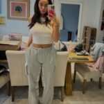 Millie Court Instagram - Recent mirror pics 👀 (mainly me just admiring my fit lol) P.s yes our tables always a mess xoxo