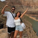 Millie Court Instagram – We went in a HELICOPTER to the GRAND CANYON 😱🌋🚁 

Such an amazing experience and a special day for us, another first ticked off our list 🫶🏼🇺🇸✨