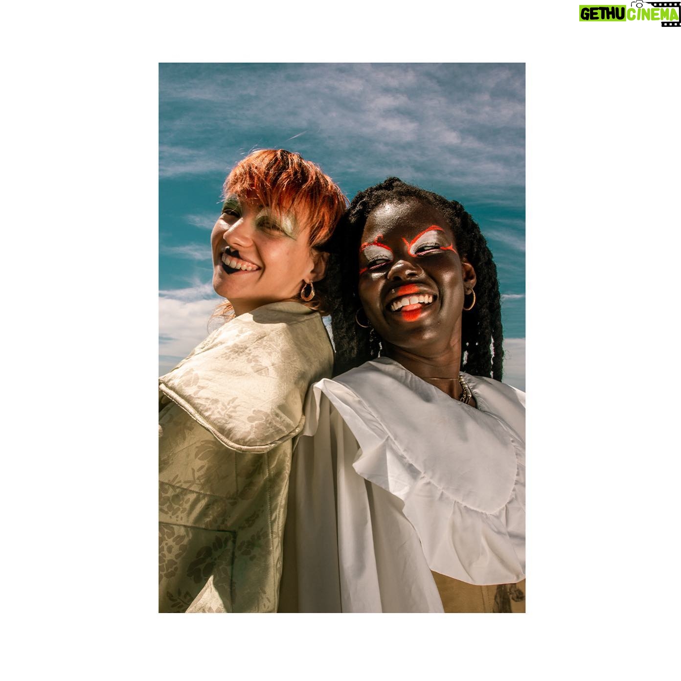 Milly Alcock Instagram - The most beautiful giggly girls ‼️ Designer : @rubepedder Makeup : @toothspice1999 Models : @_abeny & @miaaartemis