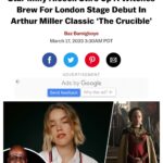Milly Alcock Instagram - Words cannot describe what a dream come true this is!! 🥹 everyone come and see the Crucible this summer !!