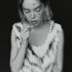 Milly Alcock Instagram – @behindtheblinds 
Photography @emiliastaugaard 
Styling John Handford
Make up @fibgallagher_ 
Hair @kojimahiroki