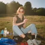 Milly Alcock Instagram - London in September. Snap @lucaward