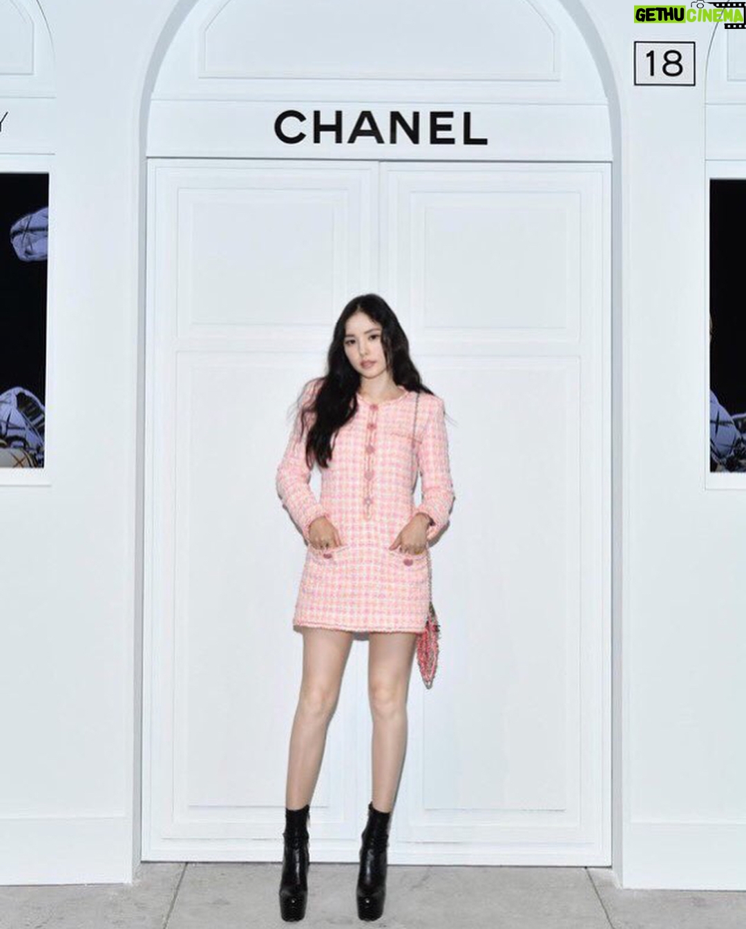 Min Hyo-rin Instagram - I had a great time last night! Thank u for having meππΈ#ιεη³ @chanelofficial #CocoCrushTaipei #cococrush