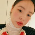 Min Hyo-rin Instagram – 🌹💋❤️🖤
