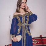 Mina Nour El Din Instagram - من امسية صنع في بغداد ❤️. @celebrities.iqmag2. @ali.mohamed8 @nesreen_redha القفطان من @rooma_fashion_
