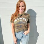 Mina Starsiak-Hawk Instagram - We heard you and have a big surprise… 🥁 We have one last new merch drop before Two Chicks District Co closes! We’re excited to introduce a Two Chicks Grey Triblend tee with the Classic Logo and a brand new Midwest design on the softest camouflage tee you’ve ever felt! The Midwest design is our exclusive Season 8 Collectible shirt, so don’t miss your chance to keep a piece of Good Bones history. Both of these are unisex tees available in sizes S-3XL. Get these fun new Two Chicks Merch styles while they last, with limited quantities in styles from the previous drop almost sold out in-store and online! Which new Merch style is your favorite? Cast your vote in the comments! . . . #twochicksandahammer #fallfashion #twochicksdistrictco #merchdesign #fall #fallvibes