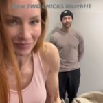 Mina Starsiak-Hawk Instagram - Merch is ALL active online now!!! We only have 2-10 of each size so get ‘em while they’re hotttt! Steve was such a good sport 🤣