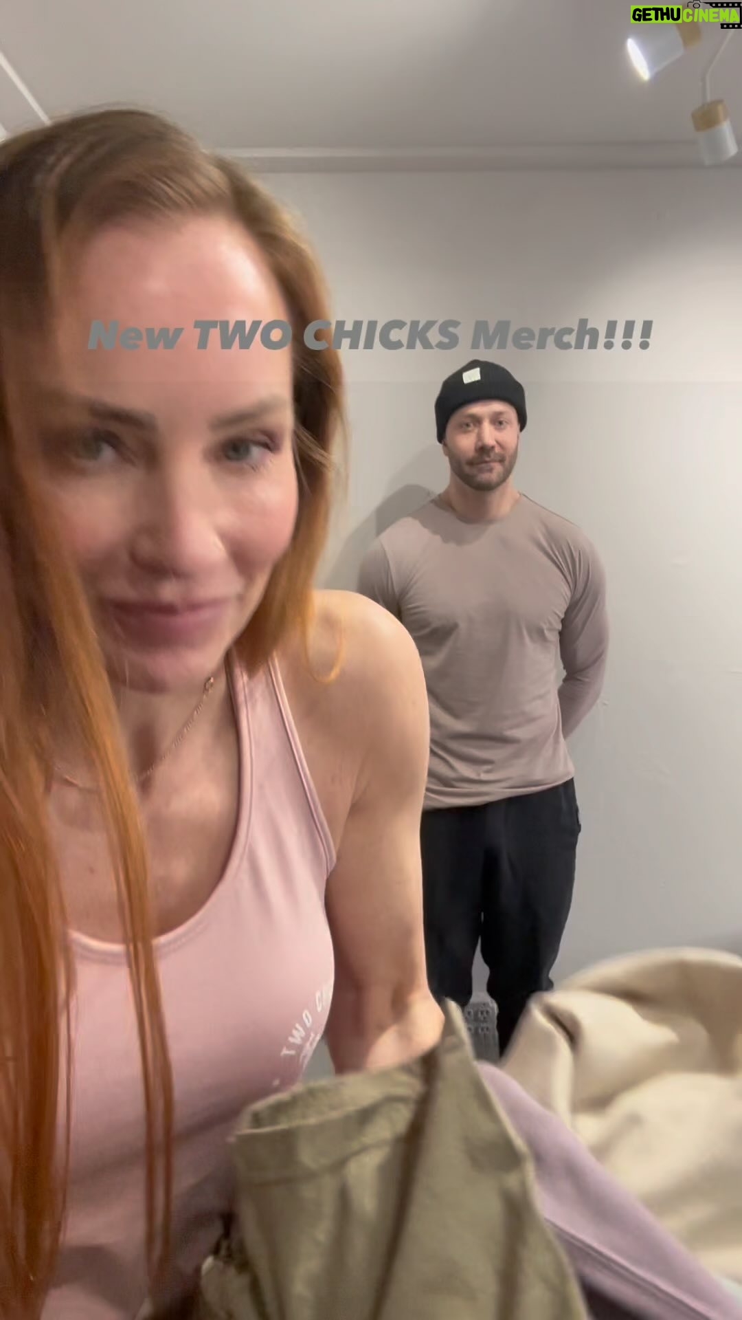 Mina Starsiak-Hawk Instagram - Merch is ALL active online now!!! We only have 2-10 of each size so get ‘em while they’re hotttt! Steve was such a good sport 🤣