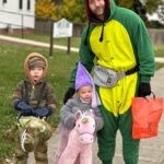 Mina Starsiak-Hawk Instagram – I dread the year the kids don’t require us to dress in matching costumes. #cherishit
::::::
Give me some good ideas for next year!!?