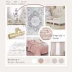 Mina Starsiak-Hawk Instagram - Charlie’s room mood board is allll the pink! Never thought you’d see that out of me, but if I’ve learned anything it’s to never say never! :::::: Her actual bed is the top of a very old bunk bed, but I linked the one I WISH I had! It’s convertible and turns into two occasional chairs when they grow out of their toddler bed!!! And it’s only $90!!!!! :::::: Click the link in my bio or comment PINK and I’ll send you links to all the items on the mood board 🩷