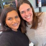 Mindy Kaling Instagram – Had lunch with my friend @presbeilock, the president of @dartmouthcollege while she’s visiting from Hanover. I am so proud of the work she is doing at my alma mater and what an incredible leader she is. I took her to one of my favorite lunch spots in LA, which happens to be in a parking lot with a view of a dumpster, and she didn’t bat an eye. Love this woman!
