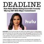 Mindy Kaling Instagram - I thought it might be fun to write a show about young people in the most glamorous neighborhood in the world, Murray Hill? SO excited to be back with my gang at @hulu!