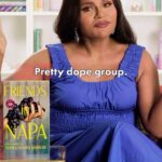 Mindy Kaling Instagram - The newest release from my book studio, FRIENDS IN NAPA by Sheila Yasmin Marikar is now available! Can you guess who I would take on a friends trip to Napa? @amazonpublishing @sheilaym