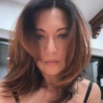 Ming-Na Wen Instagram - Well, here's the AFTER! 👏🏼 I am LOVING my new hair! ❤️🥰❤️ Thank you, my darling @chazdean! I knew you'd do your magic. I feel rejuvenated and transformed. A whole new me. I feel lighter and more confident! #wengirl forever.😘💋 Amazing color and cut. You're the best! Love you to the moon and back.❤️❤️❤️❤️❤️