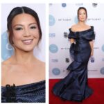 Ming-Na Wen Instagram - 💙💙💙💙 Congratulations to our amazing casting directors who we owe so much to for helping us get our foot in the door and be seen. Last night, THEY got to be seen and celebrated! Love to them all❤️🥰👏🏼 #artiosawards #redcarpet #castingdirectors @csacasting Makeup: @suzannaqface Hair: @kjersti.g.hair Gown: @hayariparis