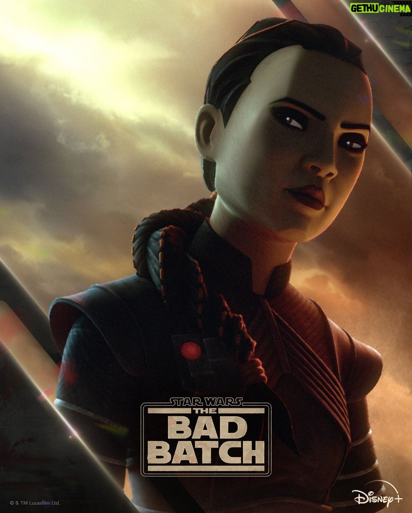 Ming-Na Wen Instagram - New poster art of #fennecshand by @greg.verreault of @lucasfilm animation. It's SO BADASS! ๐ Love it!๐งก๐ค๐งก๐ค Watch S3 of #thebadbatch on @disneyplus. All the eps are streaming now. ๐๐ผ