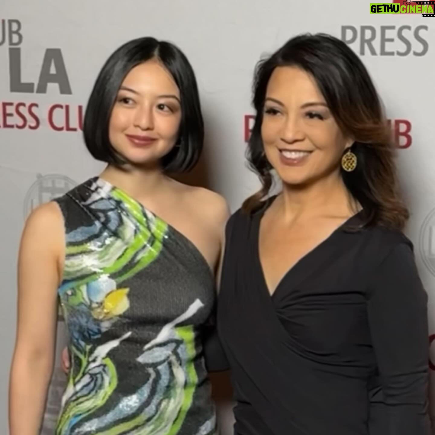 Ming-Na Wen Instagram - Our baby girl, Michaela Zee, was nominated for a National Arts and Entertainment Journalism (NAEJ) award last night for a piece she wrote for @variety. We are so very very proud of her! What impressed us even more was her work ethics and devotion to her job as a journalist. She was writing a piece in the car on our way to the event! That's our girl! ππΌππΌ It was a fun evening celebrating her achievements! ππΌππΌπ₯° We loved meeting her #Variety co-workers, too. And congrats to the honorees: @levar.burton, @henrylouisgates, @rogercorman @officialbarbaraeden and all the nominees and winners! ππΌππΌππΌππΌ PS My work world joyfully collided when I got to meet @joedanteproduction ("Gremlins: The Secrets of Mogwai") and I am a #RogerCorman alum, ("Terminal Voyage"). π₯°π₯°