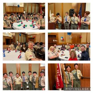 Ming-Na Wen Instagram - Congratulations, Cooper, for making Eagle! A very proud and emotional moment at your Court of Honor! It warms my heart that so many people came out to celebrate with YOU! It shows how beloved you are!! 
❤️🤍💙👏🏼👏🏼👍🏼👍🏼❤️❤️❤️

Cooper, I am in awe of your achievement. Only 4% of scouts reach this title. Both dad and I are immensely proud of you.🥰

I give big thanks to your dedicated father for helping you with all the campouts, the meetings, the projects, Mother's Day breakfasts and derby races. I loved watching your bond grow deeper and stronger through the many years of you being a scout. I know you both had fun and worked hard. You have grown into a leader and a kind, caring and generous person. 🥰❤️Reminds me of your dad.

I am eternally grateful to all your scout leaders and mentors from Pack 333 and 127 for their time, passion and coaching. I also thank all the other boy scouts who shared so many great adventures and tasks with you and for being such great friends. 

Also, love to my girlfriends Josi and Sally for always willing to help out! Couldn't have done this without you, my sisters!
❤️🥰

What a wonderful way to start off 2024! Congrats again! ❤️🎉🥰
Love you so much, Cooper! ❤️❤️
Mom🥰

#boysscoutsofamerica #eaglescout #courtofhonor
#boyscout #eagle