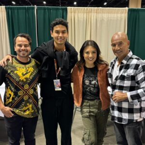 Ming-Na Wen Instagram - I got to reunite with some of my fave costars from different shows at #megaconorlando this past Sat! What a crazy busy fabulous weekend!

1) Love my Boba, @tem_morrison (and his Boba, @instadaniellogan). What an incredible turnout for our panel! We were able to share our thoughts and feelings with our fans and talked about two of our beloved Mando family members who are no longer with us. @trpcic & @carlweathers will always be in all our hearts. 🙏🏼❤️

2) @alexkingstonofficial popped over to say hello and we instantly just picked up wherever we left off years ago! She is just as beautiful inside and out as ever! What a joyful reunion! So much love for you, girlfriend!❤️#ER

3) @jjward12 and I laughed our heads off as we always do. I think he just brings out the mingaling in me. I miss his laughs and his bright personality! Love you, Jeff!❤️#Agentsofshield

4) Gave my Mando family @officialdannytrejo, @ginajcarano and @therealdianaleeinosanto big hugs, but we were all so busy, I didn't get photos with them. 

I also love seeing friends like @kehuyquan, @alantudyk and the con staff and my con team. 

Best of all, I love the fans who are willing to wait on those long lines just to meet me. I love them!! They make what I do feel so much more meaningful and rewarding. Just the most incredible bond we share and getting to connect and meet them at these cons make everything worthwhile. Thank you for the love! Love you all! We closed the con down!! ❤️❤️❤️