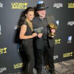 Ming-Na Wen Instagram - Congratulations to my pal, @dave.filoni for his well-earned and much deserved #georgepalmemorialaward. It was a wonderful honor to present him with the award. Repping #MtLebo and #Pittsburgh!!🖤💛 Congrats to our incredible @badbatchseries gang for their @saturnawards win last night!! Also congrats to all the nominees and winners too! What a fun and extraordinary night! Completed my #disney worlds chatting with@marvel's #kevinfeige in the green room. Highlights of the event for me was meeting @jamescameronofficial and @official_jodiefoster_! Two incredible talents and people I've loved and admired for decades! Their body of work have had major influence and impact in my life. An emotional night too with the tribute to @thereallancereddick and the first award in his name given to #keenureeves. Keenu was very touching in his speech. Love to Lance's wife, Stephanie, and their family who were there for the tribute. I gave a little tribute to our Mando member, @carlweathers, during my presentation to Dave. Just felt apropos. Hope he was up there watching. 🙏🏼❤️ Great job hosting, @joelmchale, my birthday twin!! You were so funny and made it a joyful night. And thank you for being such a cheerleader backstage. This introvert truly appreciated your support. 🥰