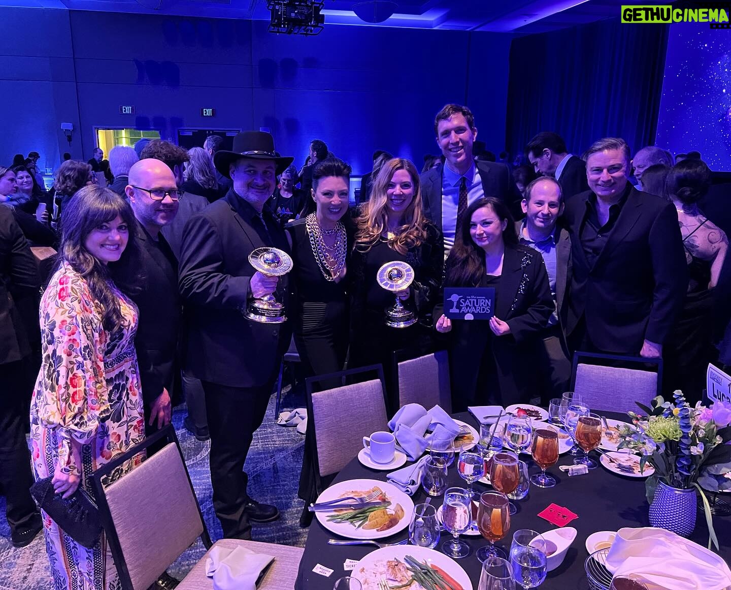 Ming-Na Wen Instagram - Congratulations to my pal, @dave.filoni for his well-earned and much deserved #georgepalmemorialaward. It was a wonderful honor to present him with the award. Repping #MtLebo and #Pittsburgh!!π€π Congrats to our incredible @badbatchseries gang for their @saturnawards win last night!! Also congrats to all the nominees and winners too! What a fun and extraordinary night! Completed my #disney worlds chatting with@marvel's #kevinfeige in the green room. Highlights of the event for me was meeting @jamescameronofficial and @official_jodiefoster_! Two incredible talents and people I've loved and admired for decades! Their body of work have had major influence and impact in my life. An emotional night too with the tribute to @thereallancereddick and the first award in his name given to #keenureeves. Keenu was very touching in his speech. Love to Lance's wife, Stephanie, and their family who were there for the tribute. I gave a little tribute to our Mando member, @carlweathers, during my presentation to Dave. Just felt apropos. Hope he was up there watching. ππΌβ€οΈ Great job hosting, @joelmchale, my birthday twin!! You were so funny and made it a joyful night. And thank you for being such a cheerleader backstage. This introvert truly appreciated your support. π₯°