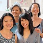 Ming-Na Wen Instagram - This sisterhood is strong and everlasting. ❤️❤️❤️❤️ A most wonderful evening celebrating with my beautiful JLC sisters and our darling hubbies. Sushi, cold noodles by Tamlyn, Eric’s banana foster, Roz’s cream puffs and Lauren’s green tea ice cream. And lots of laughter! Especially in our shower! Now that’s closeness at its mostest! 😂🛀 As a momento to celebrate 30 years of JLC and our friendship plus the @hwdwalkoffame star ceremony, Eric bought matching necklaces for us! Each has 4 round diamonds in the center 💎💎💎💎which reps the four of us, surrounded by more diamonds which reps all the people in our close circle who loves, supports and protects us. Like our handsome fellas. The Boy Luck Club. 😂🥰 I am so grateful to have tamlyn, lauren & rosalind in my life. I will never forget their incredible speeches. They brought the love and the party!! And I LOVE LOVE LOVE them. They have best quality hearts.🥰 I also know we’ll be celebrating again and again and again when they get their stars too! ⭐️⭐️⭐️⭐️